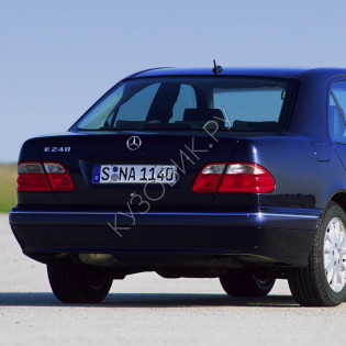 Бампер задний в цвет кузова Mercedes E-Class W210 (2000-) рестайлинг