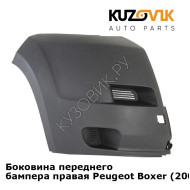 Боковина переднего бампера правая Peugeot Boxer (2006-2014) KUZOVIK